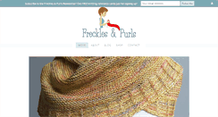 Desktop Screenshot of frecklesandpurls.com