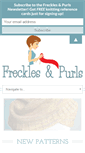 Mobile Screenshot of frecklesandpurls.com